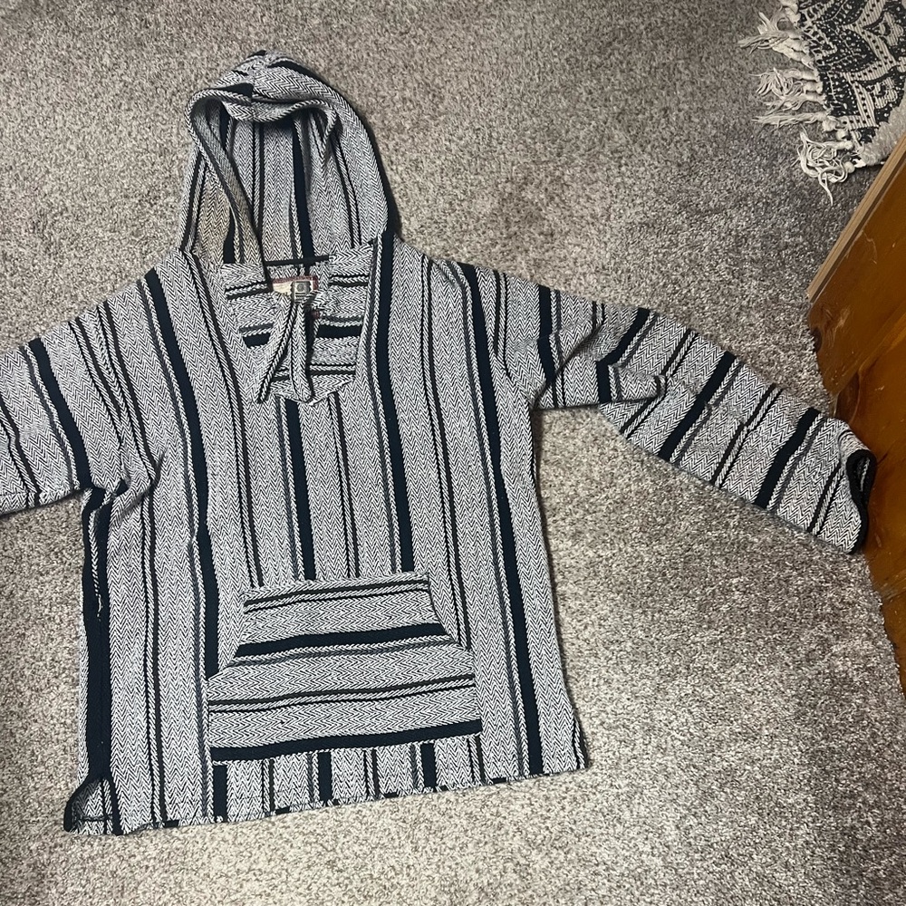 Striped Baja Hoodie